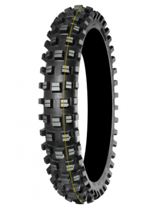 ЗАДНА ГУМА MITAS TERRA FORCE XT 120/90-18 жълта линия